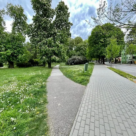 Апартаменты Park, 24h Checkin & Centre W Free Parking Пьештяни